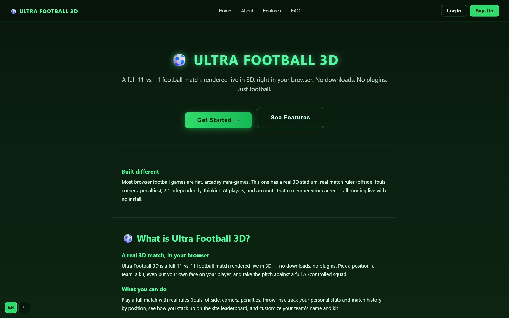 Ultra Football 3D